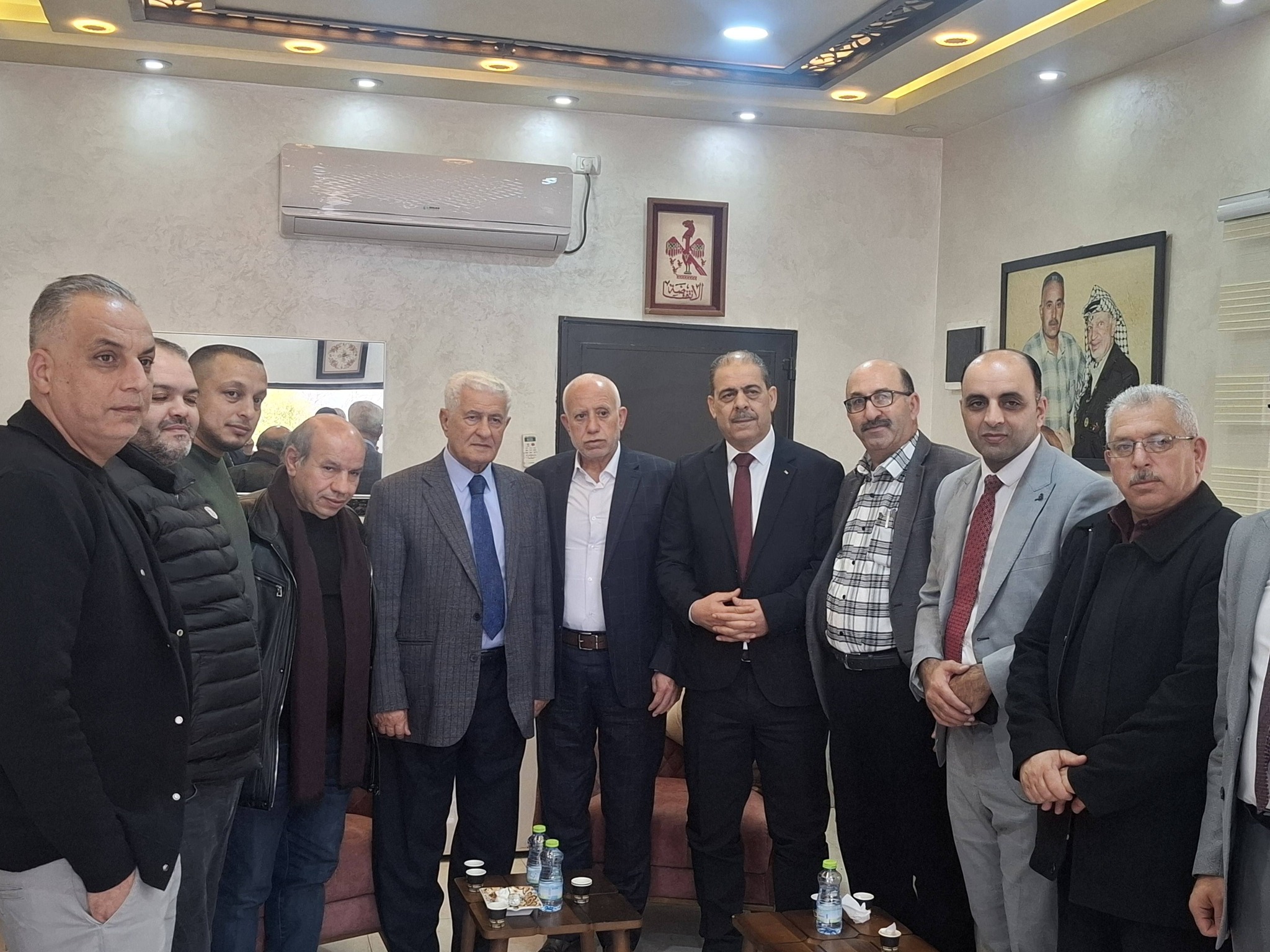 عباس زكي يزور محافظة سلفيت ويهنئ الأسير المحرر "عبد الستار عواد" بالإفراج عنه من سجون الاحتلال