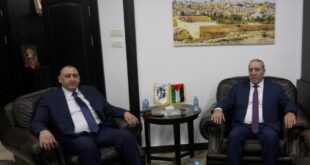 سيادة نائب الرئيس حسين الشيخ يزور جهاز الأمن الوقائي