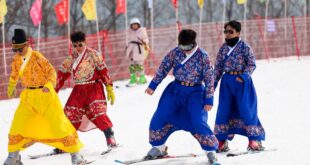 الصين : ازدهار اقتصاد الجليد والثلج في مدينة هوايبي بمقاطعة آنهوي