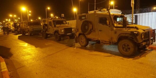 إصابات بالاختناق خلال اقتحام الاحتلال قريوت جنوب نابلس