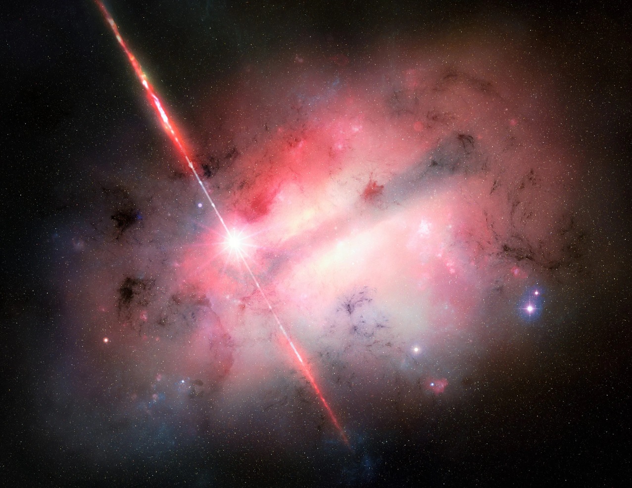 باحثون صينيون يطرحون تفسيرا جديدا لانفجار أشعة غاما فائق الطول