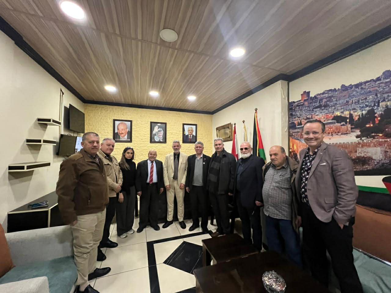 وفد من اتحاد نقابات عمال فلسطين- فرع لبنان يزور مستشفى الهمشري ويؤكد تعزيز الشراكة لخدمة العمال وأبناء شعبنا