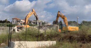 الاحتلال يخطر بهدم 6 منازل في خربة الدير شرق بيت لحم