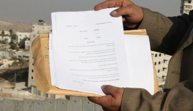 الاحتلال يخطر بهدم منازل في سلوان جنوب المسجد الأقصى