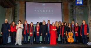 عندما يلتقي عيد الربيع مع الأولمبياد الشتوي! الحفل السينمائي الموسيقي الصيني الإيطالي يقام في روما