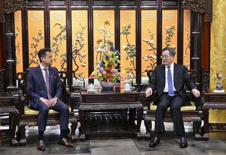 نائب رئيس مجلس الدولة الصيني يبدي استعداد بلاده لتعزيز التعاون مع المنظمة العالمية للملكية الفكرية