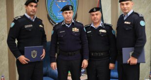 اللواء علام السقا يكرم فرعي العمليات المركزية في رام الله وبيت لحم