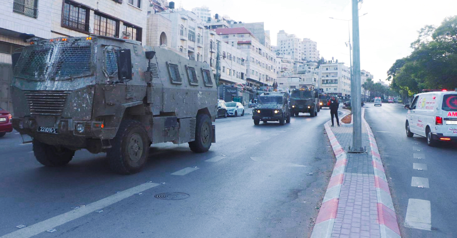 3 إصابات خلال اقتحام قوات الاحتلال "خلة العامود" شرق نابلس