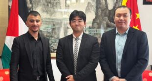 وفد من شركة عابدين للشحن الدولي يزور مكتب جمهورية الصين الشعبية في رام الله