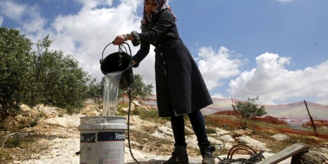أكثر من مليون امرأة في الضفة دون الحد الأدنى للمياه