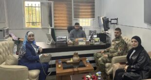 التوجيه الوطني والمعنوي يزور دائرة اوقاف اريحا لإعداد خطة عمل مشتركه بالمحافظة