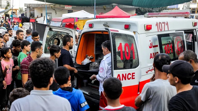 مصابان برصاص جيش الاحتلال شرقي مخيم البريج وسط قطاع غزة