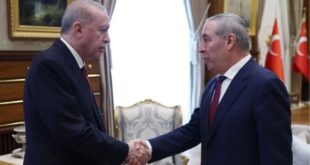 وفد فلسطيني برئاسة سيادة نائب الرئيس الفلسطيني حسين الشيخ يلتقي الرئيس التركي رجب طيب أردوغان