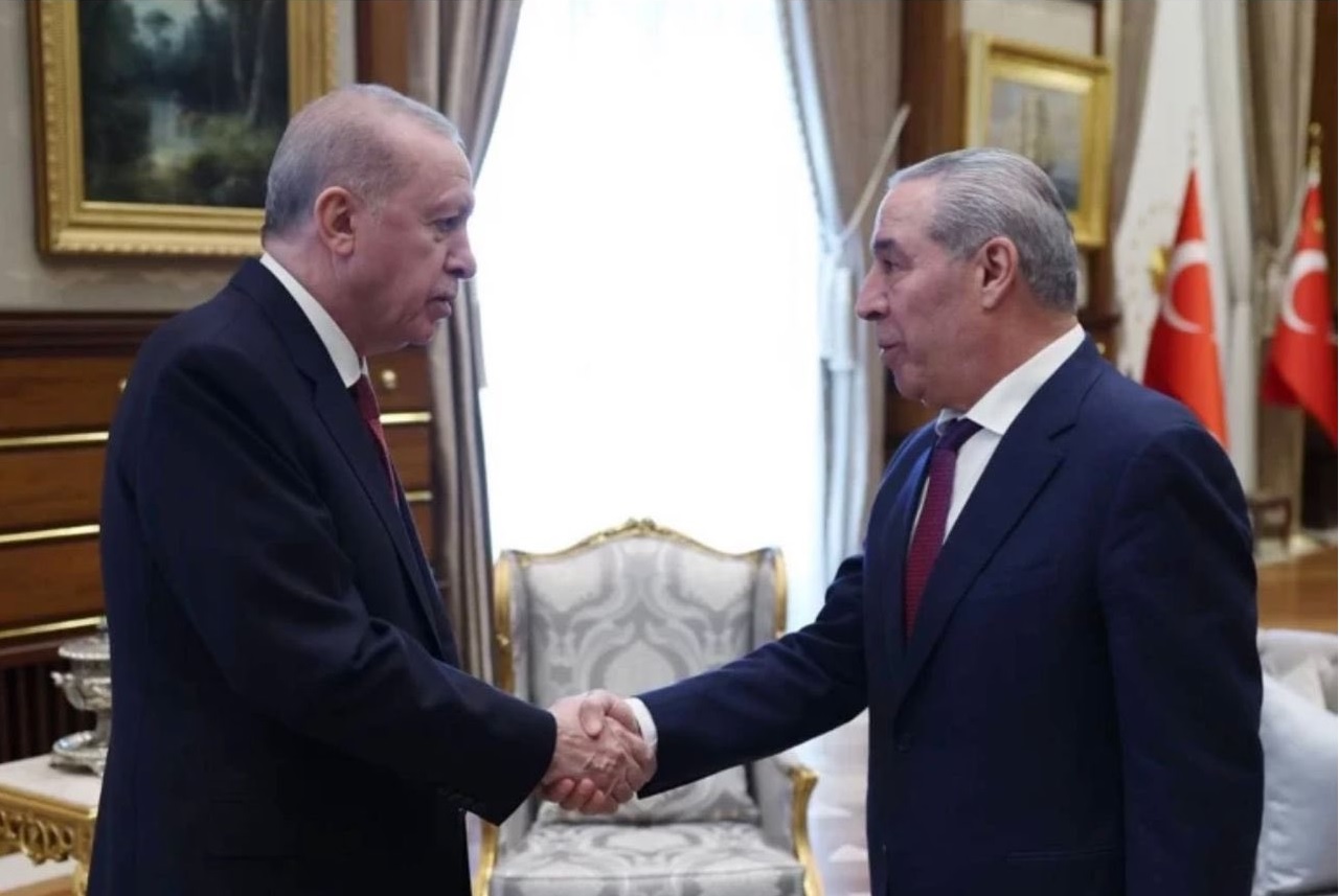 وفد فلسطيني برئاسة سيادة نائب الرئيس الفلسطيني حسين الشيخ يلتقي الرئيس التركي رجب طيب أردوغان