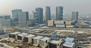 أعمال بناء منطقة شيونغآن الجديدة بالصين