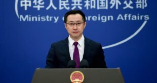 لين جيان، المتحدث باسم وزارة الخارجية الصينية