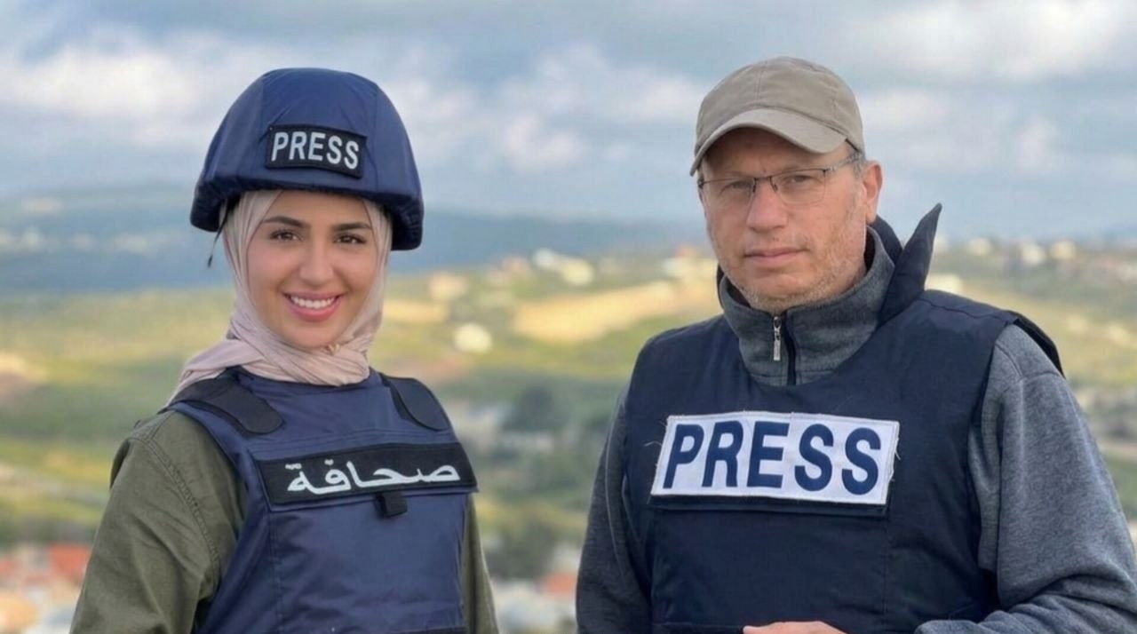 استشهاد الصحفيين علي شعيب وفاطمة فتوني بغارة إسرائيلية جنوب لبنان