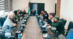 التوجيه الوطني والمعنوي في سلفيت ينظم سلسلة لقاءات وزيارات رسمية