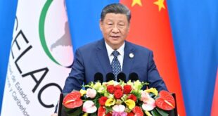 رئيس الصين شي جين بينغ يبعث برسالة تهنئة إلى القمة العاشرة لمجموعة سيلاك