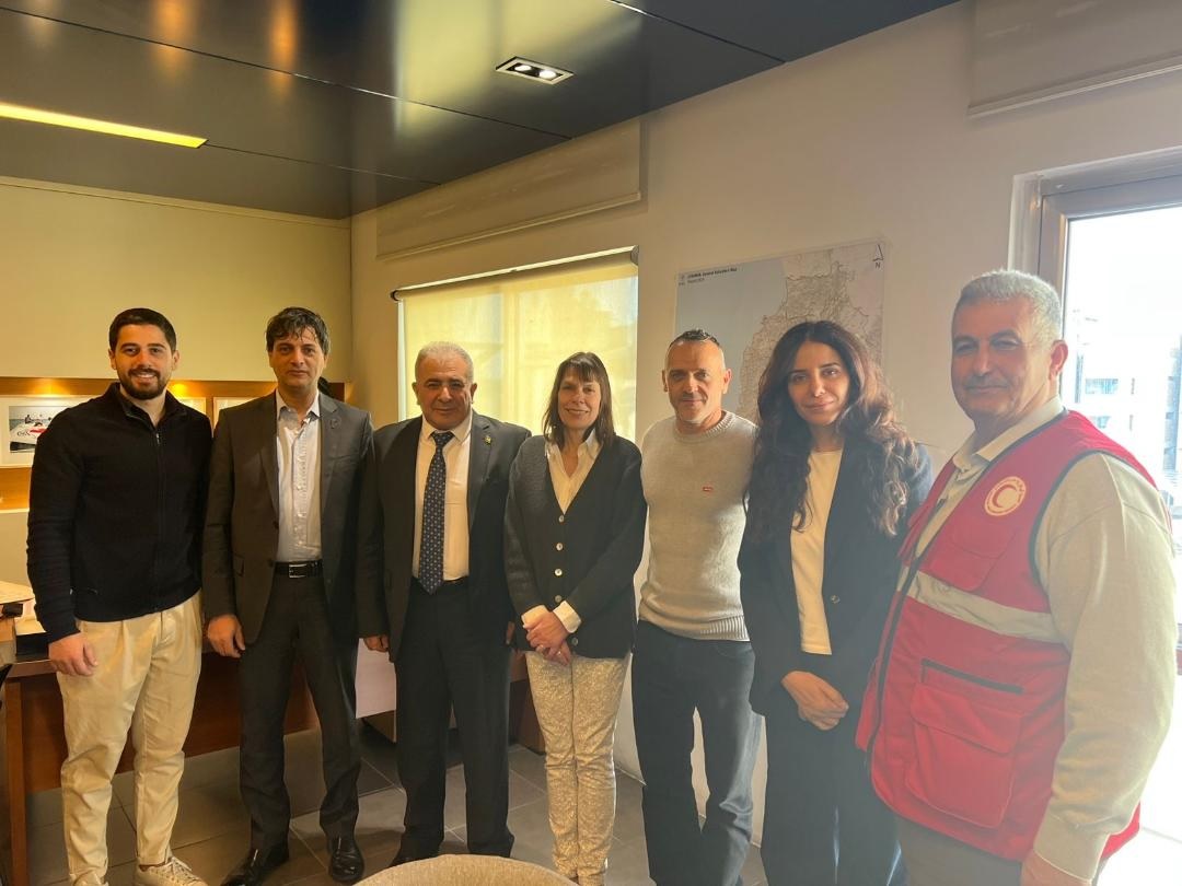 سفير فلسطين لدى لبنان محمد الأسعد يلتقي رئيسة بعثة اللجنة الدولية للصليب الأحمر