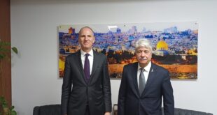 د. مجدلاني : يلتقي ممثل كندا ويحذر من إرهاب ميليشيات المستوطنين