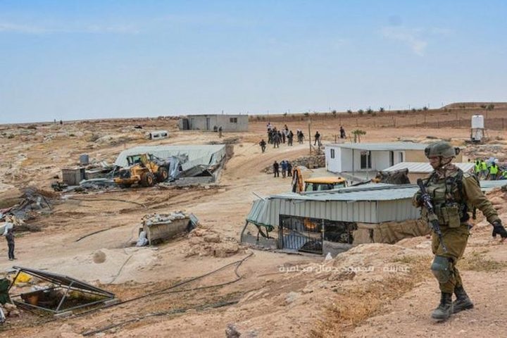 الاحتلال يعتقل مواطنا ومستوطنون يطلقون ماشيتهم في أراضي المواطنين بمسافر يطا جنوب الخليل