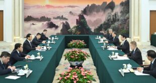 كبير المستشارين السياسيين في الصين يلتقي مستشار الرئيس الأوزبكي