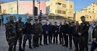 حسونة والخياط يكرّمون الأجهزة الأمنية في الخليل ويشيدون بدورها في خدمة المواطنين
