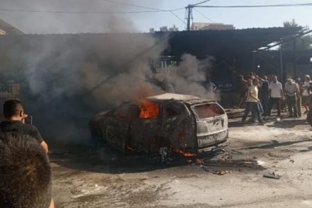 شهيد وإصابات في غارة للاحتلال على مركبة شرق خان يونس بقطاع غزة
