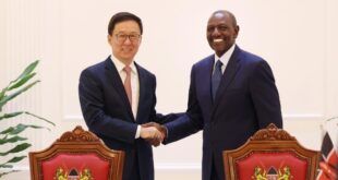 نائب الرئيس الصيني يبحث مع الرئيس الكيني سبل تعميق العلاقات الثنائية