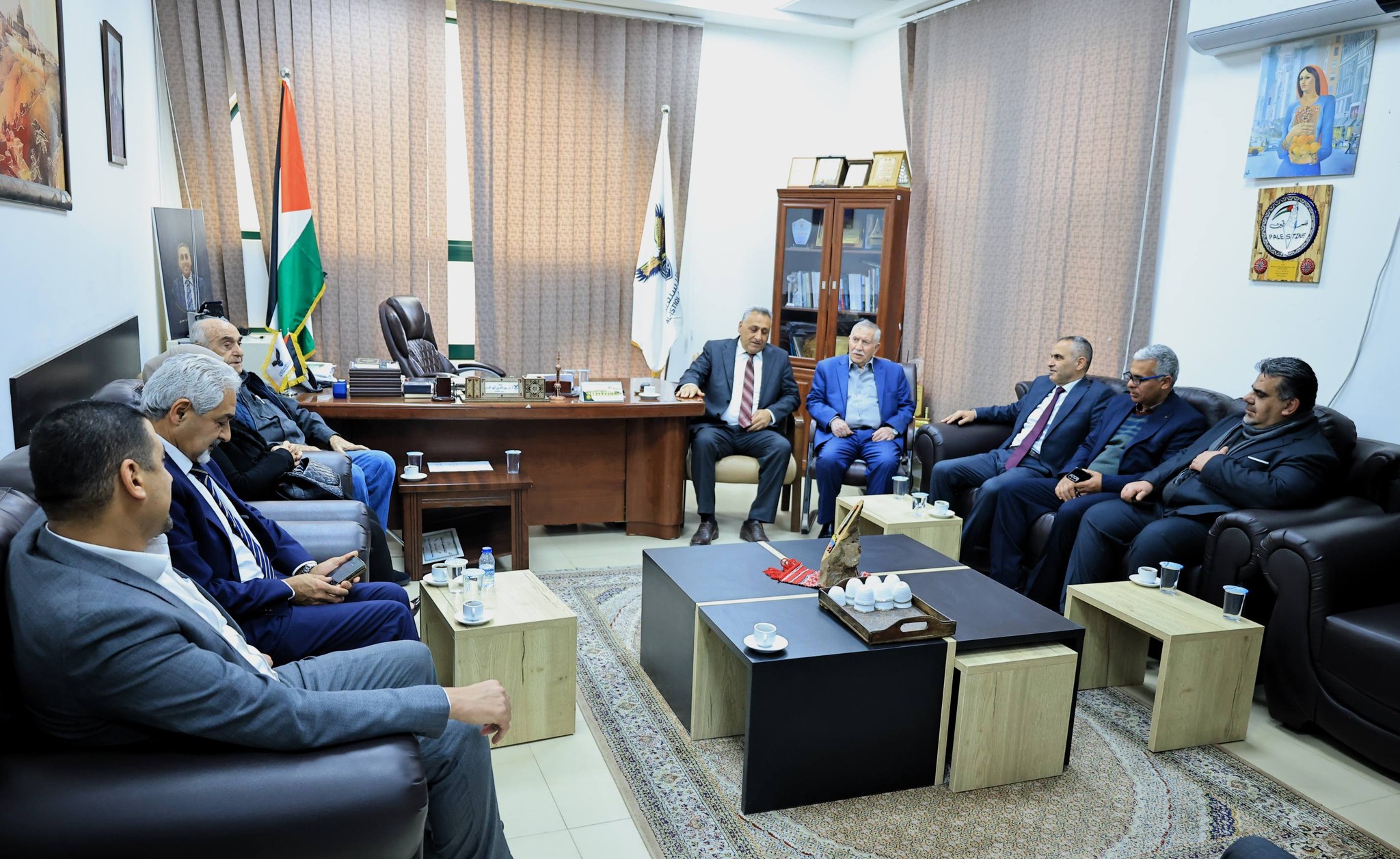 جامعة الاستقلال تبحث التحضيرات لعقد المؤتمر الفلسطيني الوطني “وثيقة الحق والعدالة من أجل فلسطين”