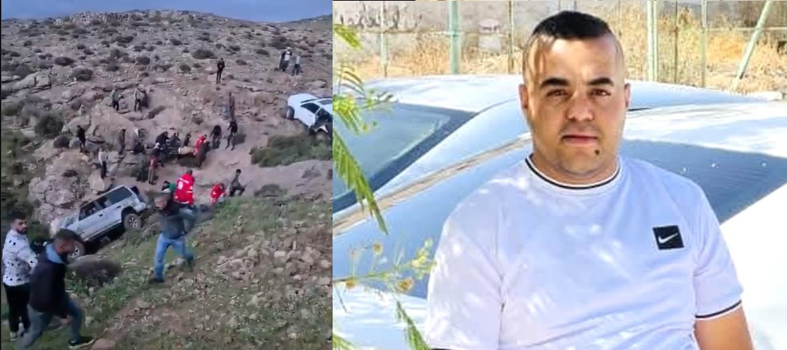 استشهاد عامل وعدد من المصابين إثر إطلاق الاحتلال الرصاص على عدة مركبات وملاحقتها وانقلابها جنوب الخليل