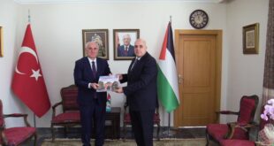 السفير د. نصري أبو جيش يستقبل رئيس ديوان المظالم التركي