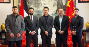 وفد من شركة أبناء أبو منشار للتعهدات العامة يزور مكتب جمهورية الصين الشعبية في رام الله