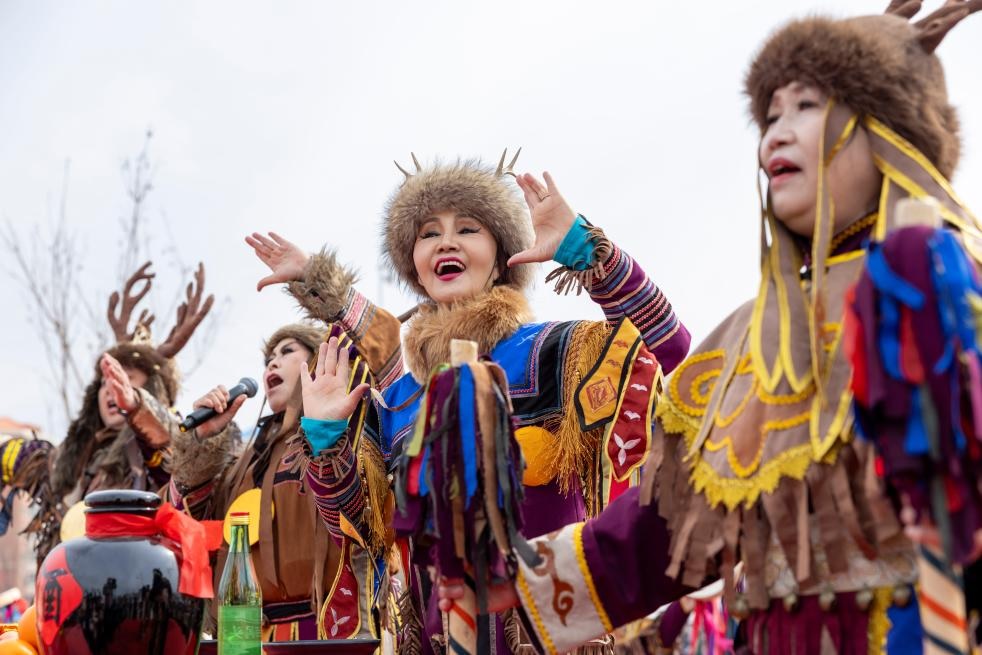 مشاهد من مهرجان هانجيانغ في مقاطعة هيلونغجيانغ شمال شرقي الصين