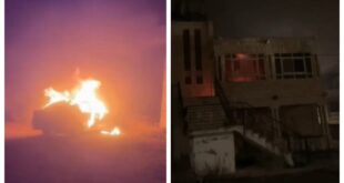 مستوطنون يحرقون منزلا ومركبة في بلدة ترمسعيا