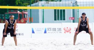 "فدائي الطائرة" يخسر لقائه الافتتاحي في دورة الألعاب الآسيوية الشاطئية أمام السعودية