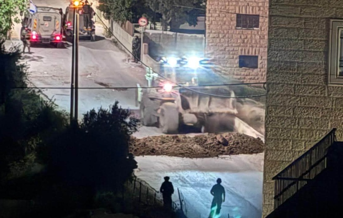 قوات الاحتلال تغلق طرقا في تقوع جنوب شرق بيت لحم