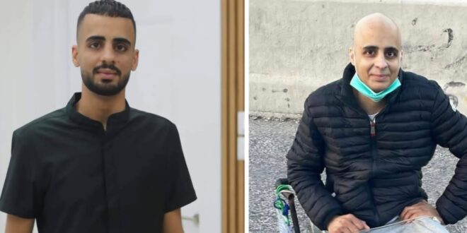 الإفراج عن الأسير إبراهيم القاضي بوضع صحي صعب إثر إصابته بالسرطان في سجون الاحتلال