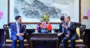 وزير الخارجية الصيني: العلاقات بين الصين ولاوس تتمتع بفرص مهمة في 2026