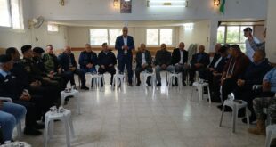 الأمن الوطني يشارك الطوائف المسيحية في طوباس والأغوار الشمالية احتفالات عيد الفصح المجيد