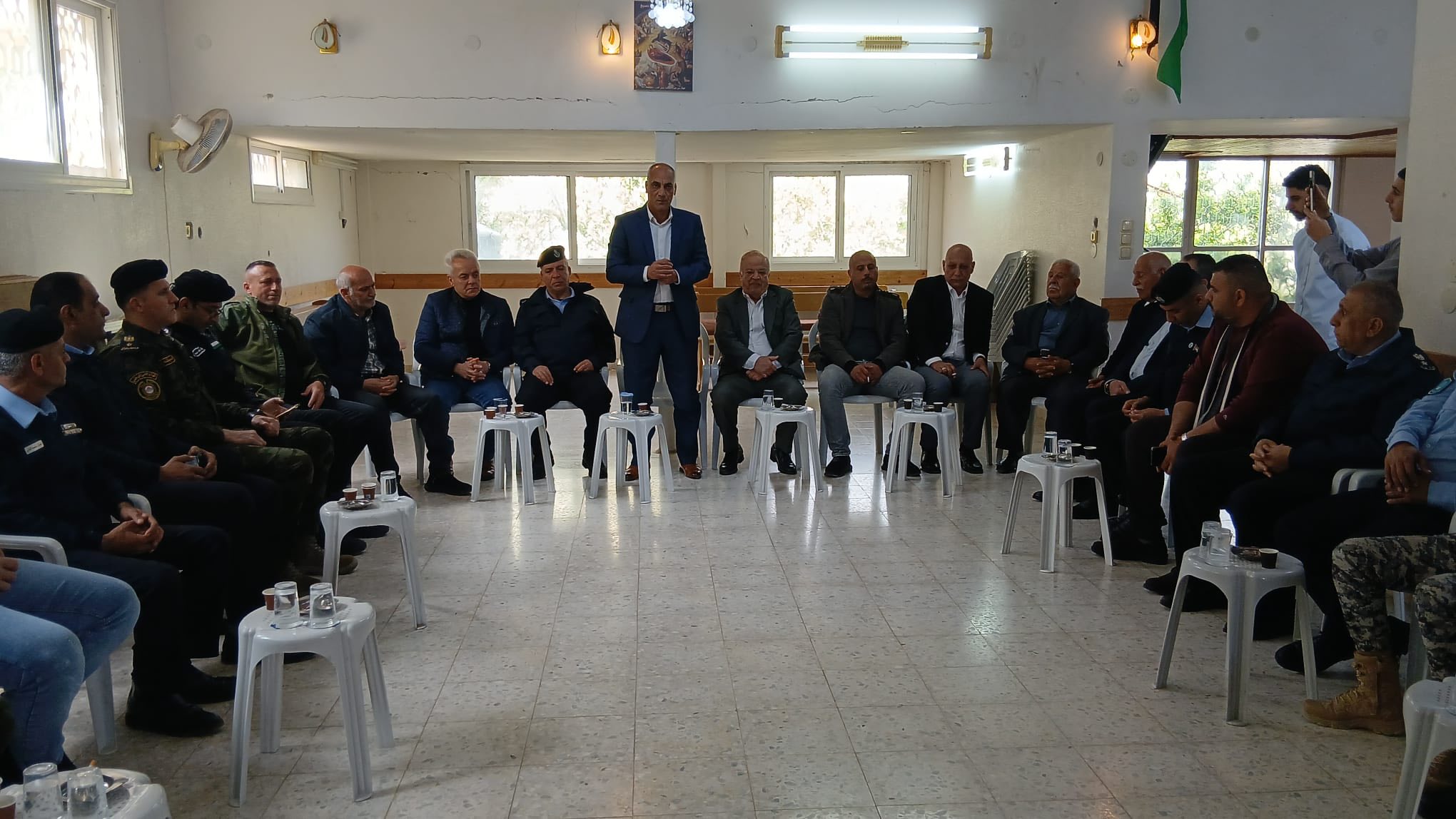 الأمن الوطني يشارك الطوائف المسيحية في طوباس والأغوار الشمالية احتفالات عيد الفصح المجيد