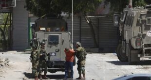 الاحتلال يعتقل مواطنا من برقا شرق رام الله