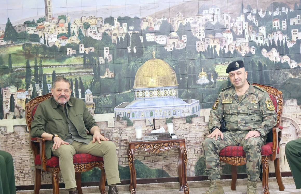 اللواء العبد إبراهيم خليل يستقبل السيد ياسر عباس ويبحثان دور قوات الأمن الوطني في الوطن والساحة اللبنانية