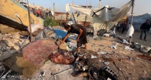 شهيد ومصابون إثر استهداف الاحتلال خيام النازحين شمال قطاع غزة