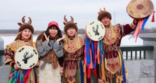 مشاهد من موقع مهرجان هانجيانغ في مقاطعة هيلونغجيانغ بشمال شرقي الصين