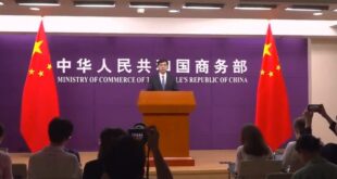 المتحدث باسم وزارة التجارة الصينية خه يا دونغ