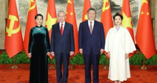 زعيما الصين وفيتنام يبحثان تعزيز التعاون واسع النطاق