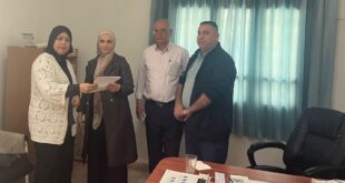وفد من اتحاد نضال العمال الفلسطيني يزور مقر الصليب الأحمر في طولكرم ويسلّم مذكرة عاجلة بشأن الأسرى الفلسطينيين