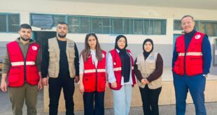 جمعية الهلال الأحمر الفلسطيني – إقليم لبنان تنفّذ يومًا طبيًا مجانيًا شاملًا للنازحين في مركز إيواء مدرسة نابلس